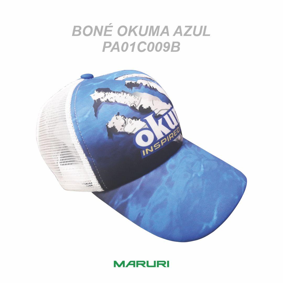 BONÉ OKUMA AZUL PA01C009B <OFERTA 10,00> - Maruri Fishing